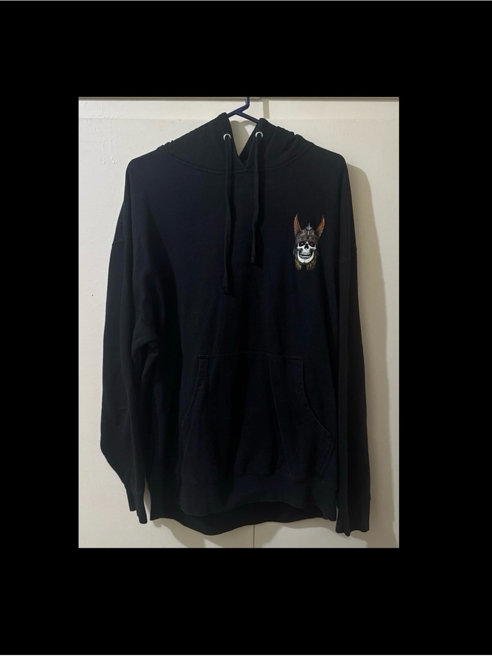 Powell Peralta Andy Anderson Black Hoodie Men’s Size XL Pre-owned!